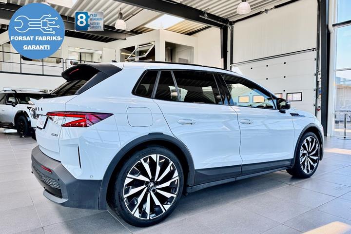 Hvid Skoda Elroq fra 2025