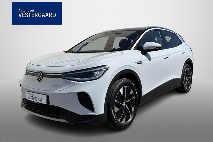 Hvid VW ID.4 fra 2022 set udefra