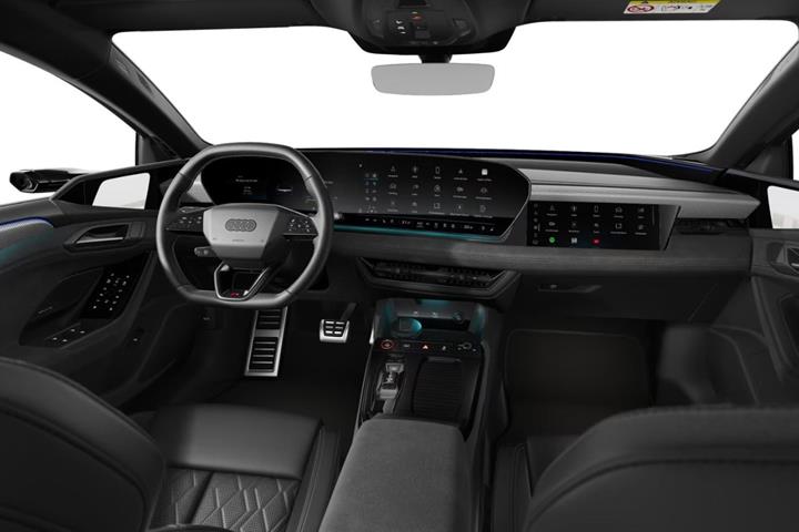 Grå Audi S6 e-tron fra 2025