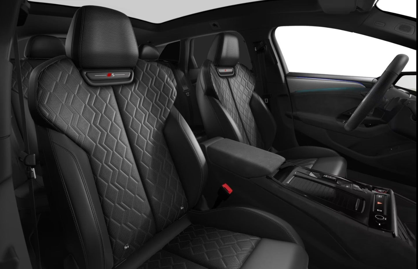 Grå Audi S6 e-tron fra 2025