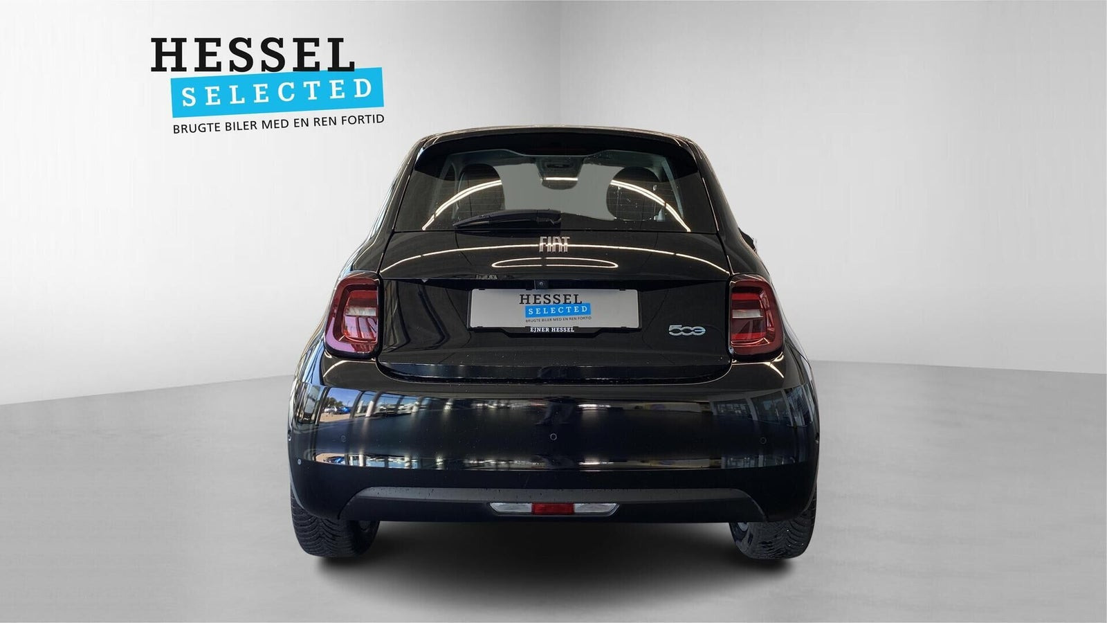 Sort Fiat 500e fra 2024