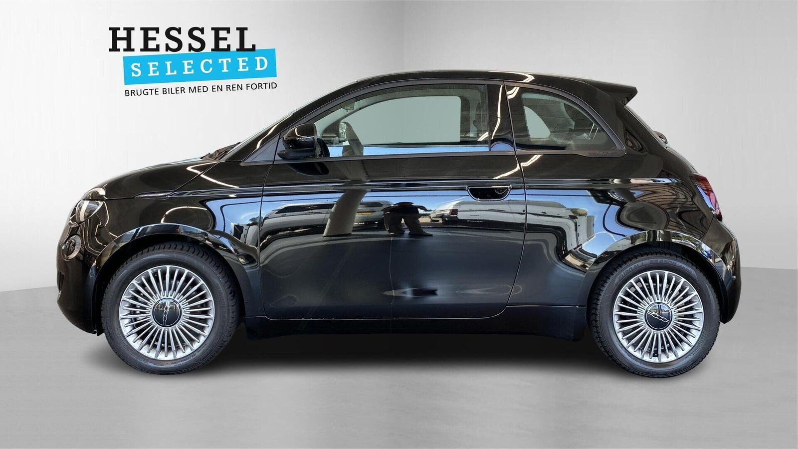 Sort Fiat 500e fra 2024