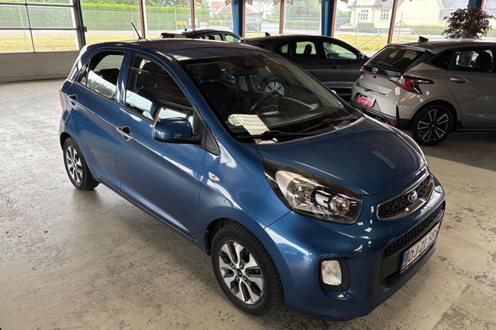 Blå Kia Picanto fra 2016