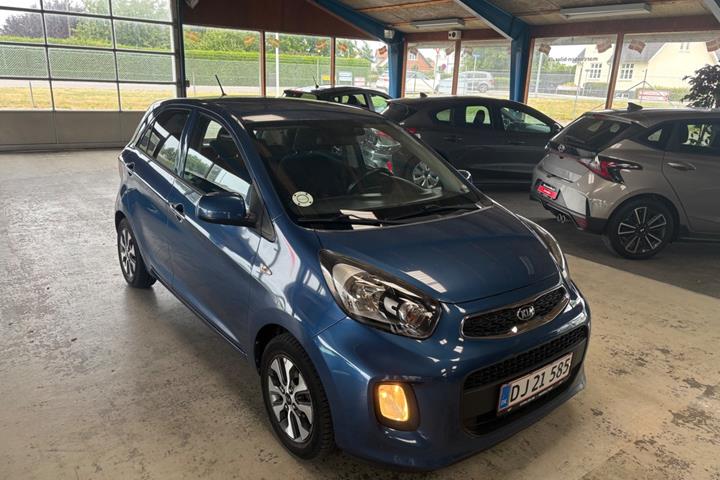 Blå Kia Picanto fra 2016