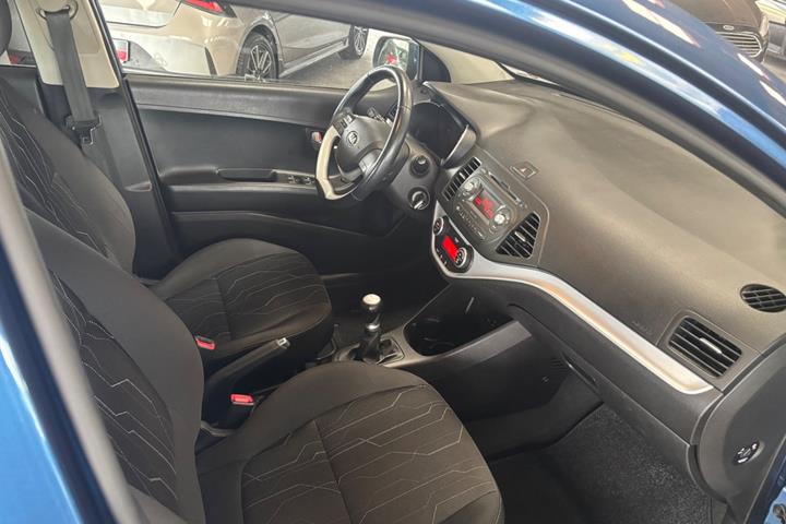 Blå Kia Picanto fra 2016