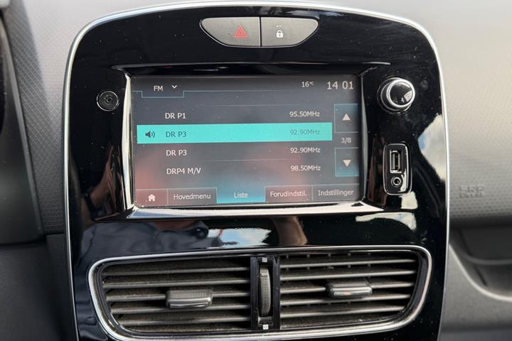 Sort Renault Clio IV fra 2016