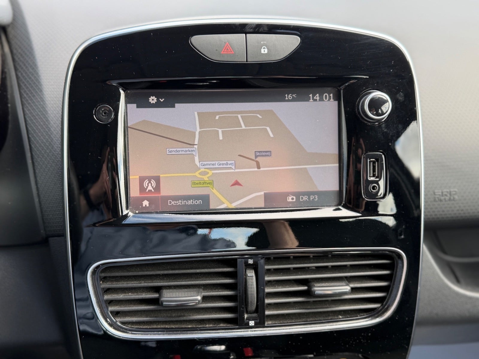 Sort Renault Clio IV fra 2016