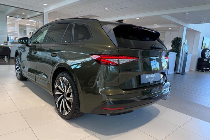 Grøn Skoda Enyaq fra 2027