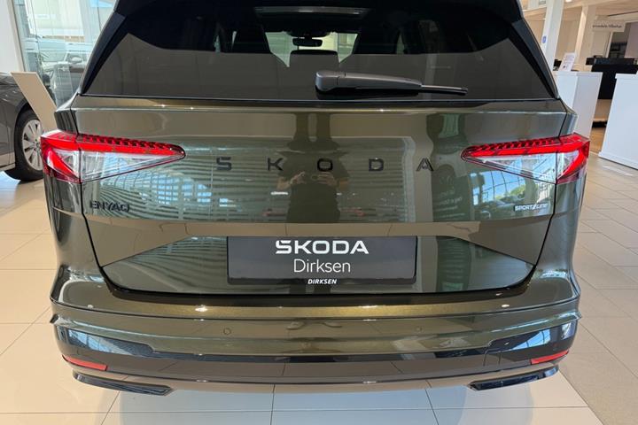 Grøn Skoda Enyaq fra 2027
