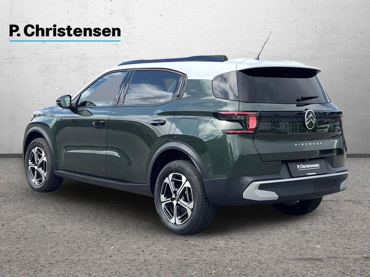 Grøn Citroën e-C3 Aircross fra 2025