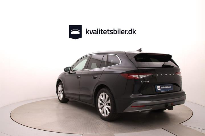 Sort Skoda Enyaq fra 2023
