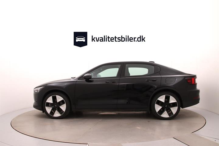 Sort Polestar 2 fra 2023