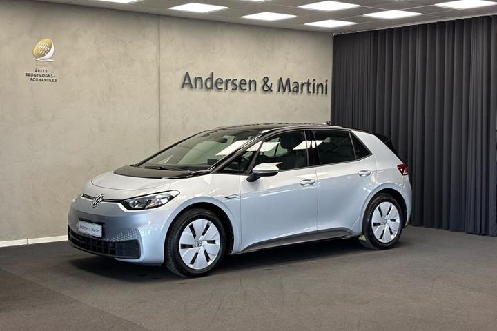 Sølv VW ID.3 fra 2021