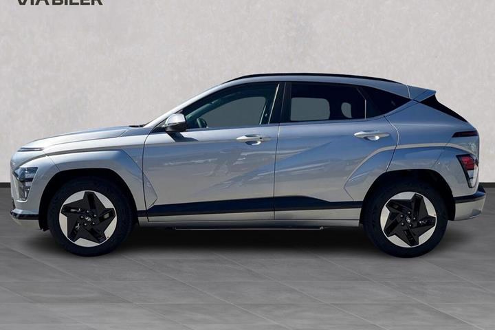 Sølv Hyundai Kona fra 2026
