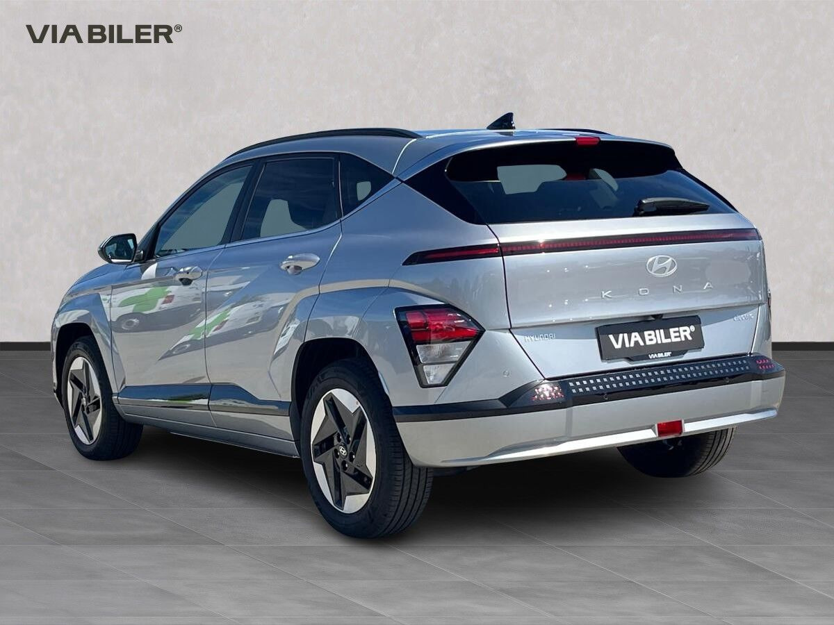 Sølv Hyundai Kona fra 2026