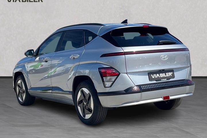 Sølv Hyundai Kona fra 2026
