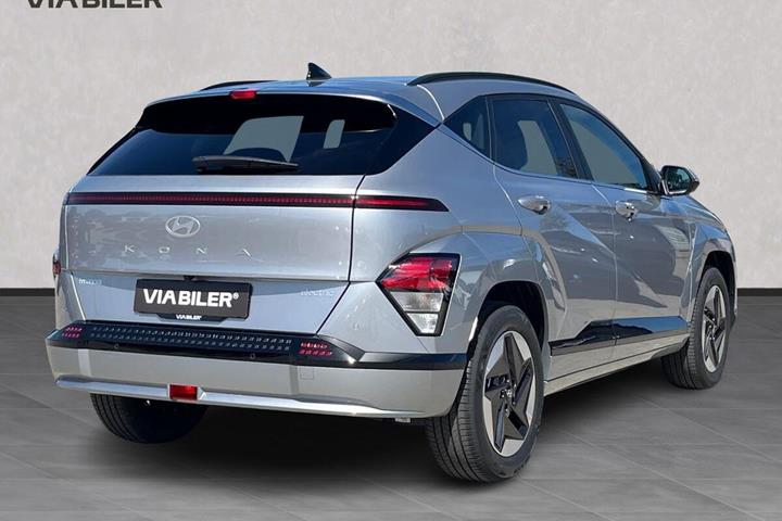 Sølv Hyundai Kona fra 2026
