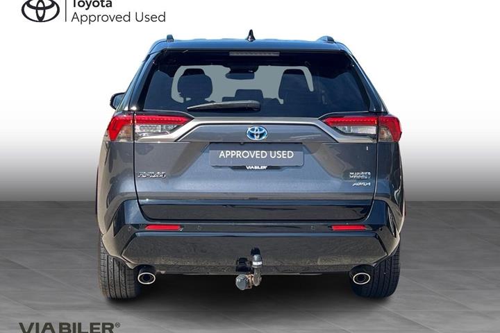 Grå Toyota RAV4 Plug-in fra 2023