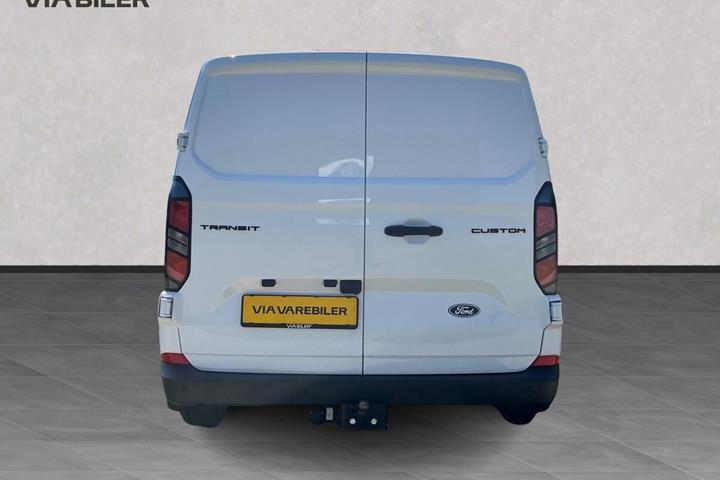 Hvid Ford Transit Custom fra 2025