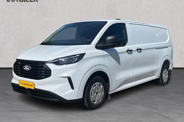 Hvid Ford Transit Custom fra 2025