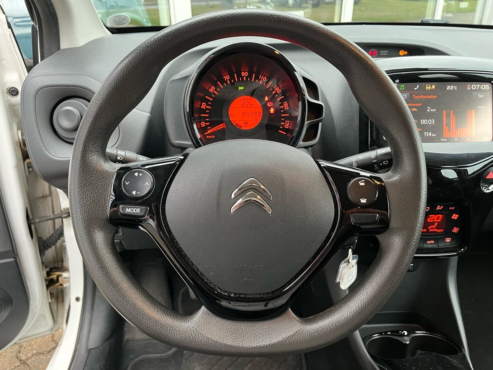 Hvid Citroën C1 fra 2019