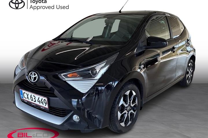 Sort Toyota Aygo fra 2021