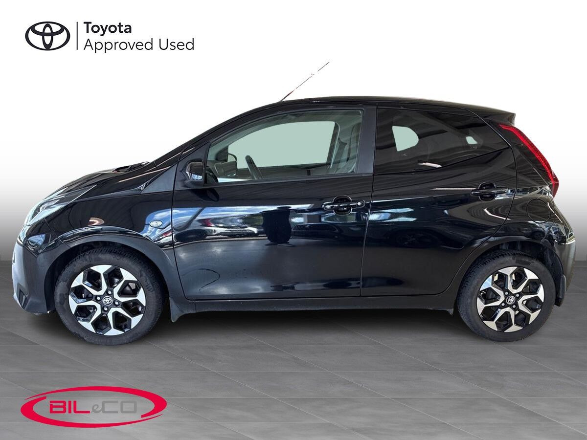 Sort Toyota Aygo fra 2021