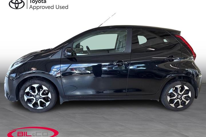 Sort Toyota Aygo fra 2021