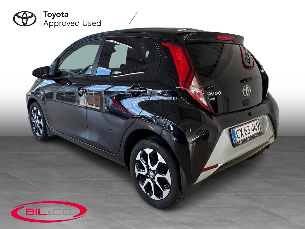Sort Toyota Aygo fra 2021