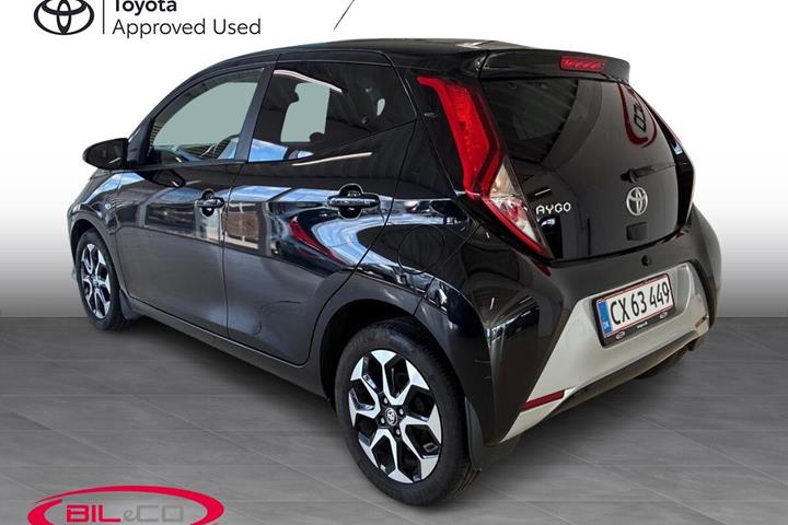 Sort Toyota Aygo fra 2021