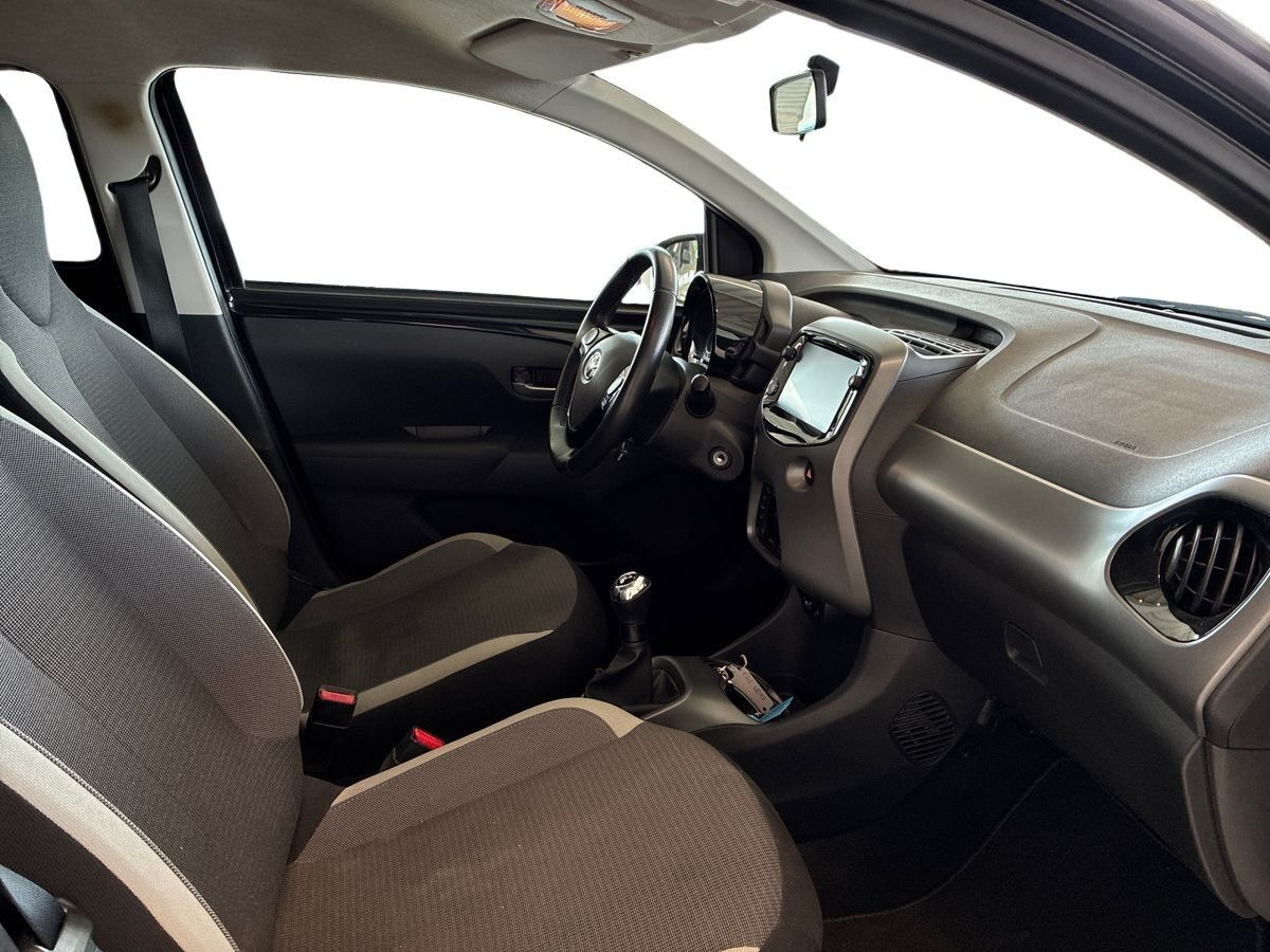Sort Toyota Aygo fra 2021