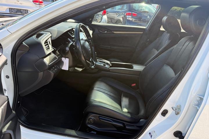 Hvid Honda Civic fra 2018