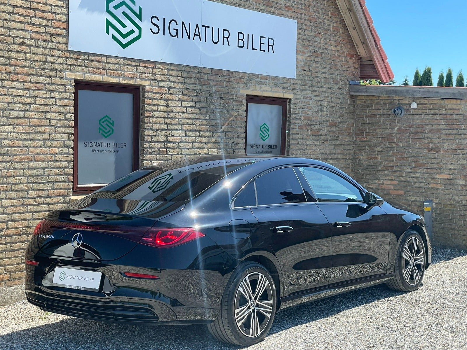 Sort Mercedes CLA250+ fra 2026
