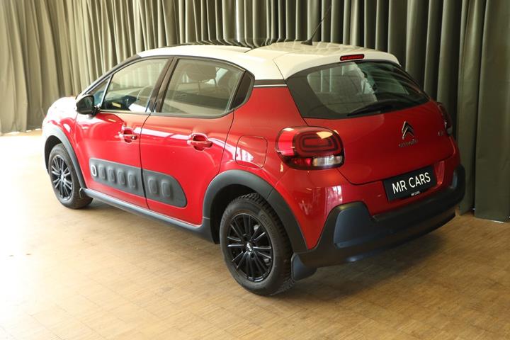Rød Citroën C3 fra 2018