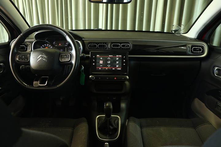Rød Citroën C3 fra 2018