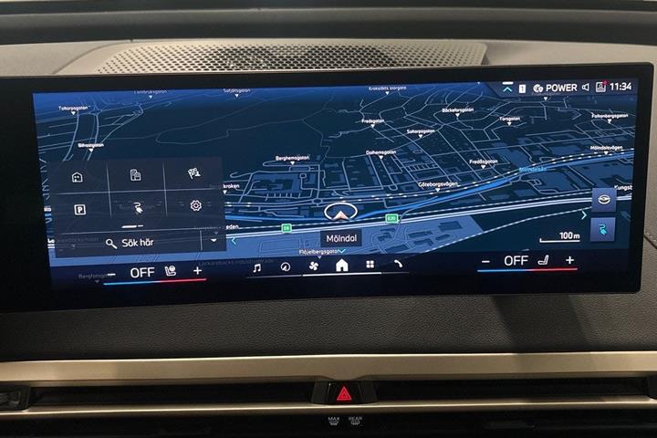 Sort BMW iX fra 2023