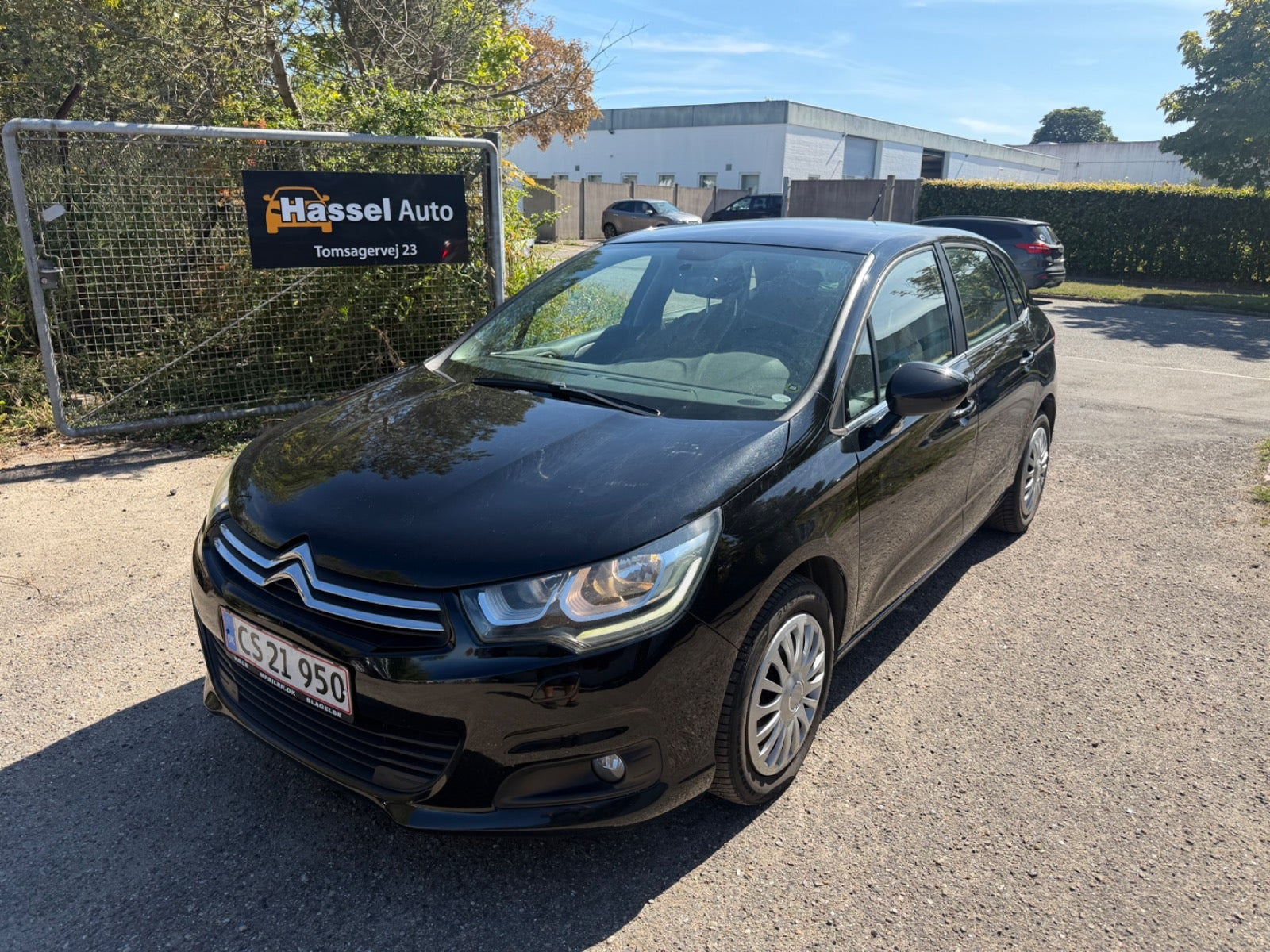 Grøn Citroën C4 fra 2015