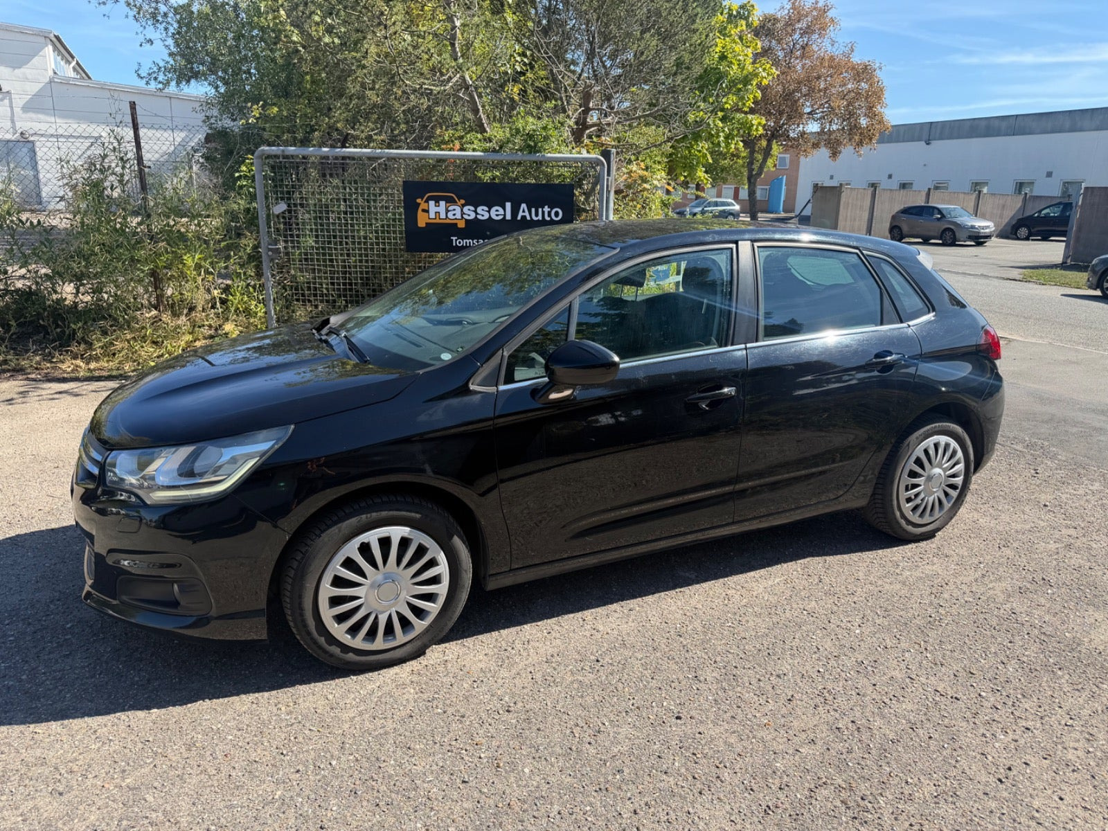 Grøn Citroën C4 fra 2015