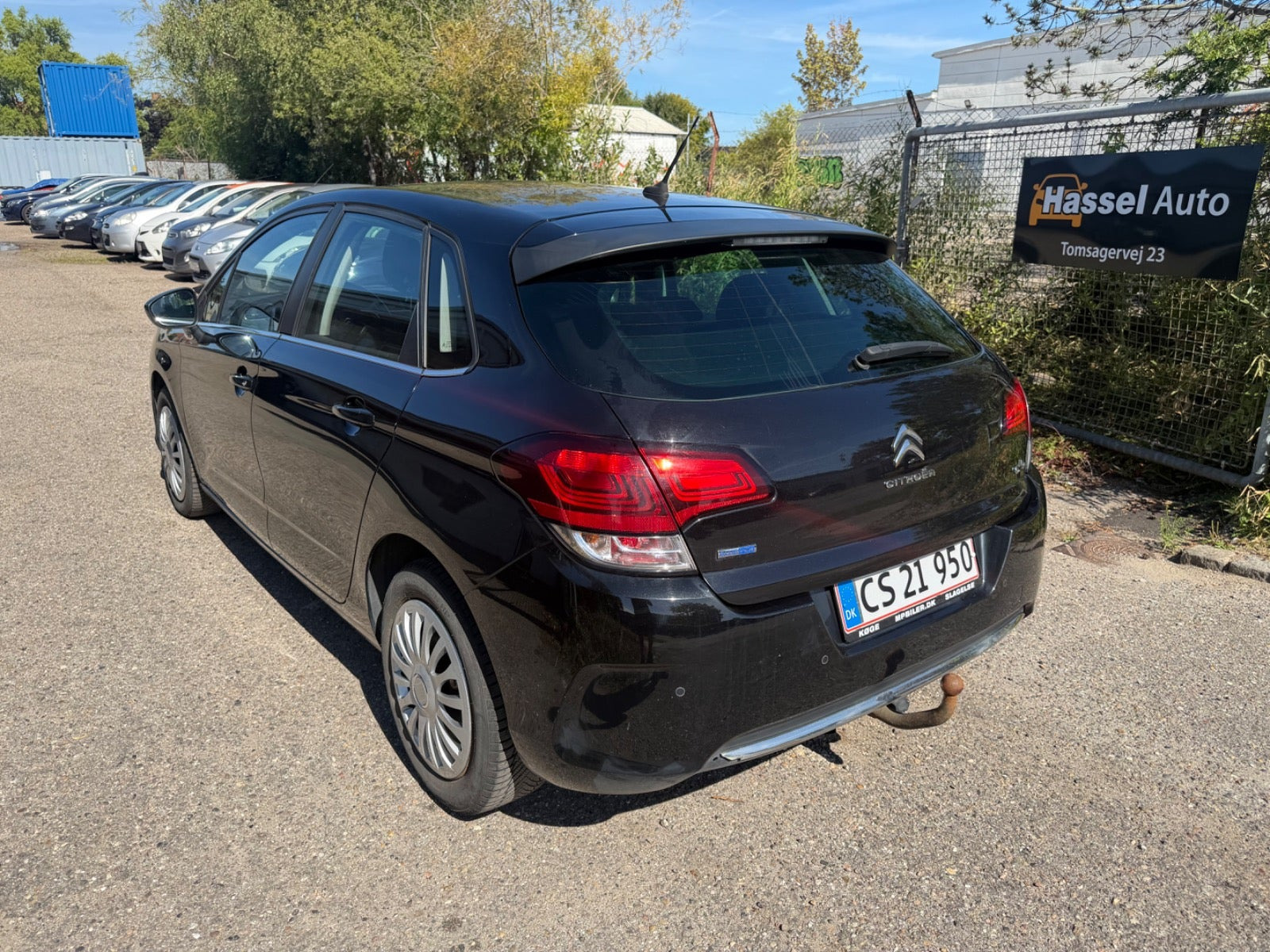 Grøn Citroën C4 fra 2015