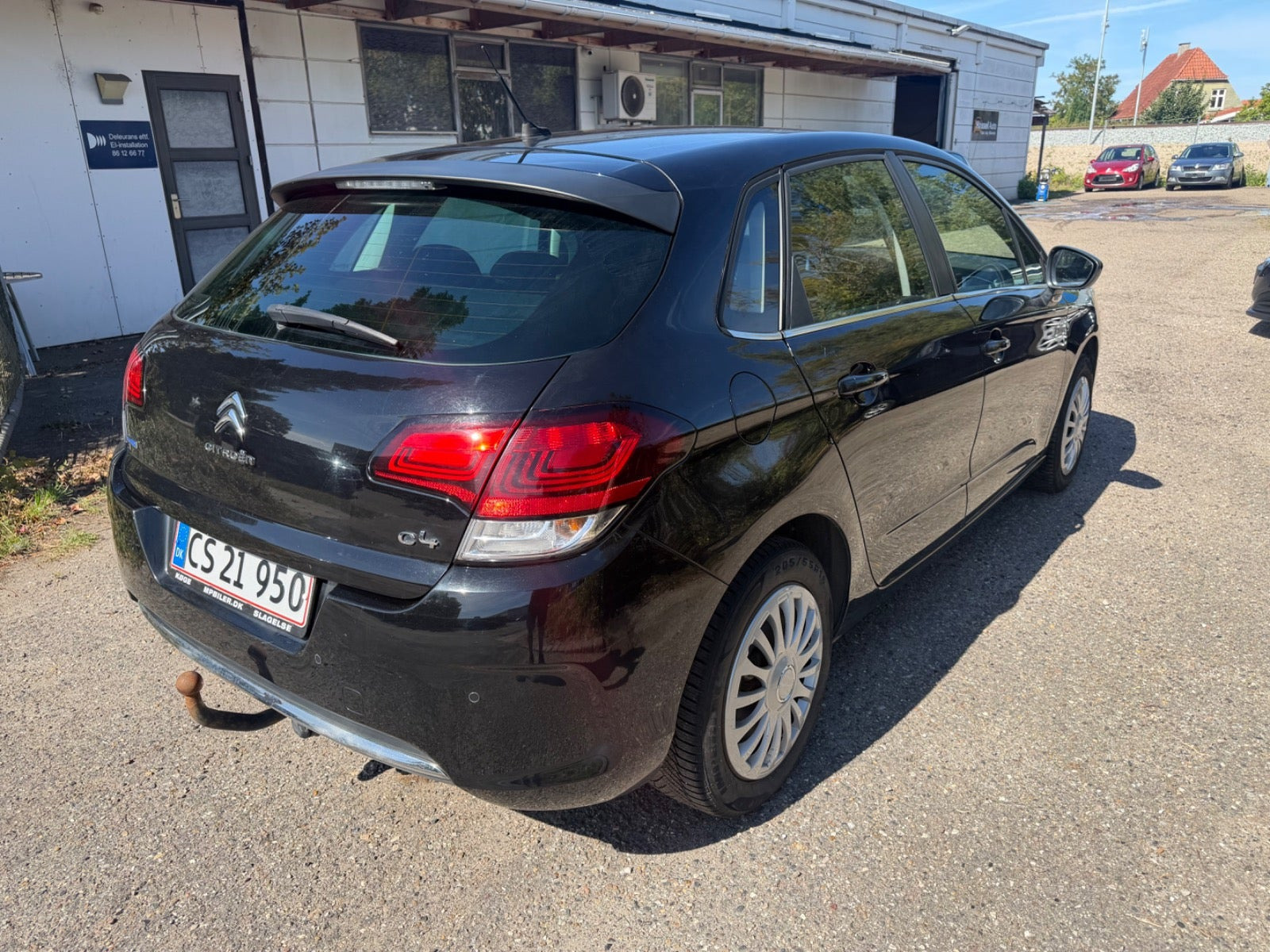 Grøn Citroën C4 fra 2015