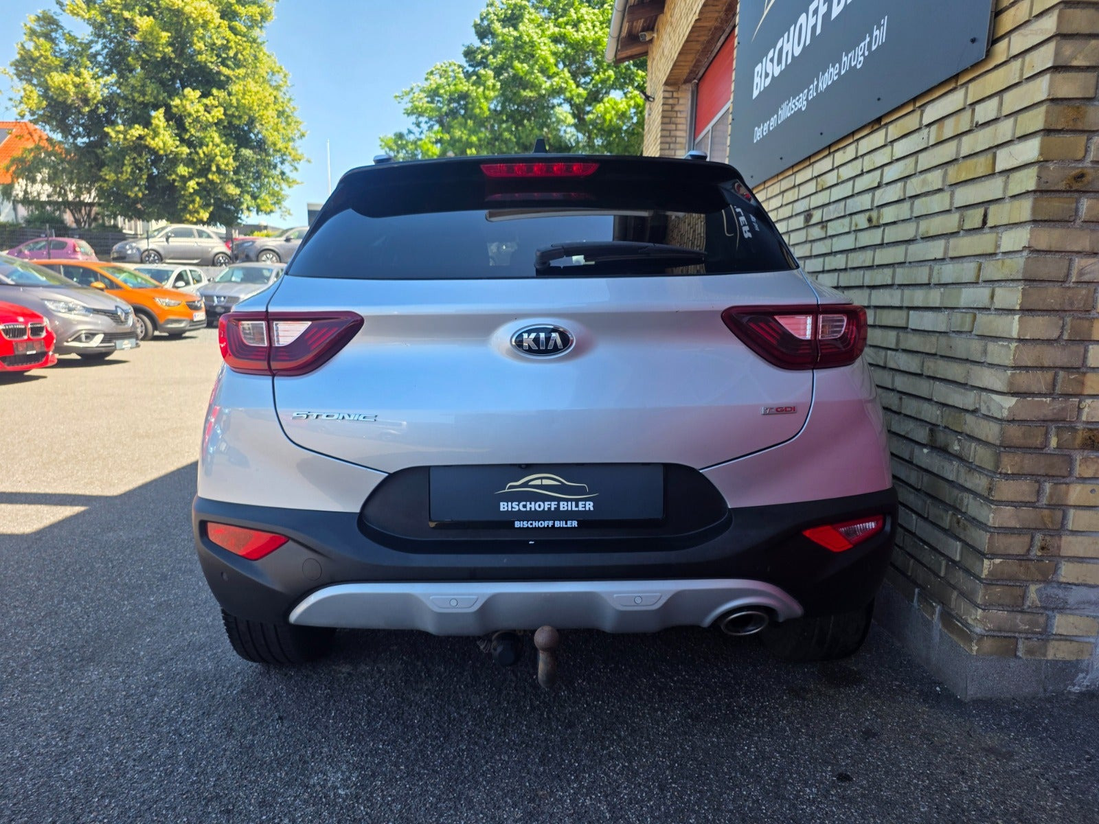 Sølv Kia Stonic fra 2019