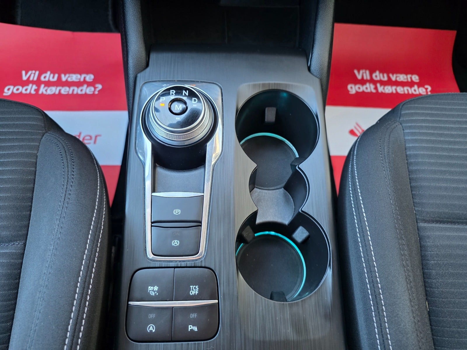Blå Ford Focus fra 2019