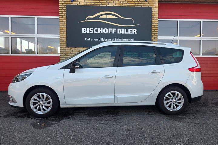 Hvid Renault Grand Scenic III fra 2014