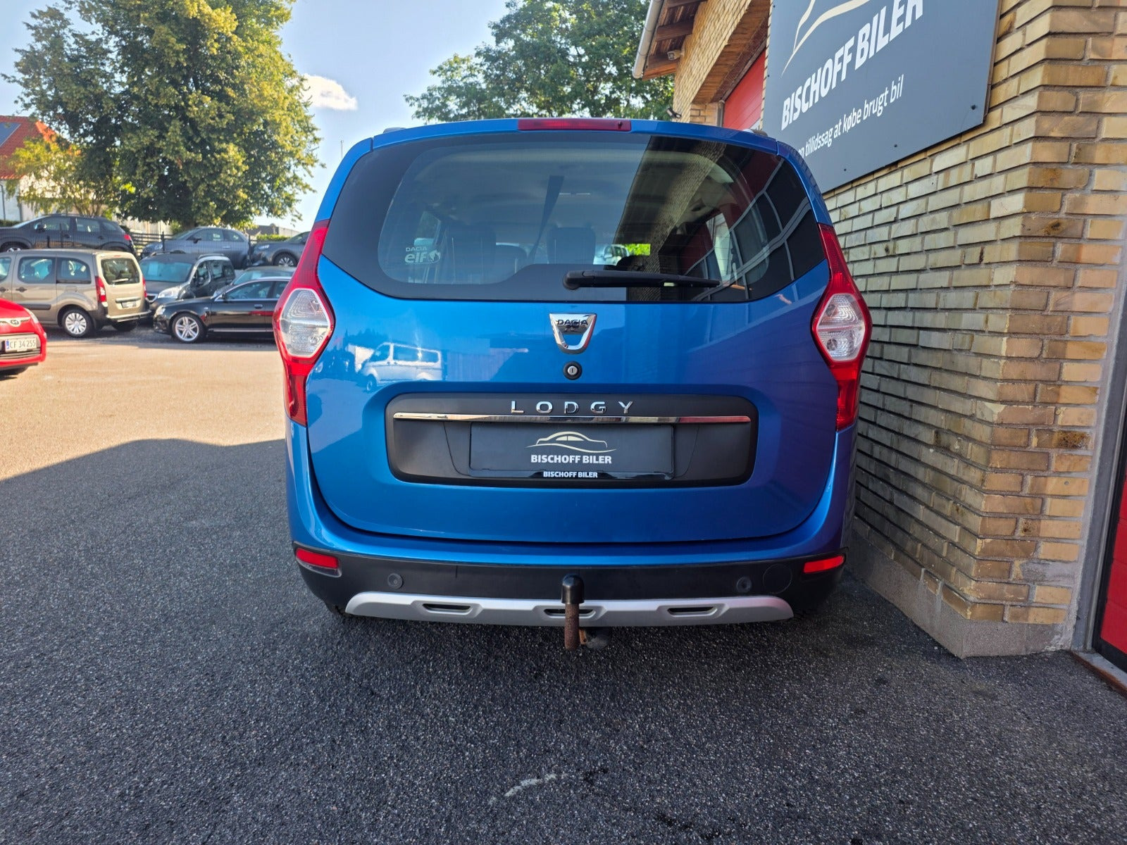 Blå Dacia Lodgy fra 2018