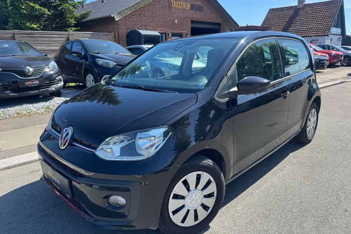 Sort VW UP! fra 2017 set udefra