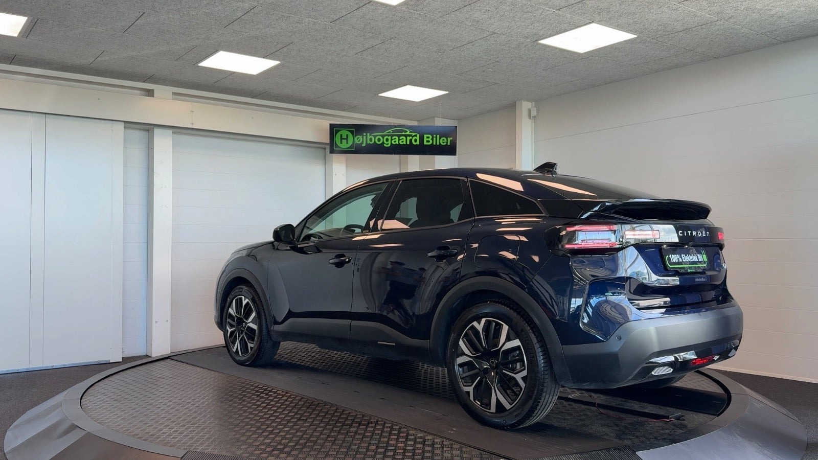 Blå Citroën ë-C4 fra 2025