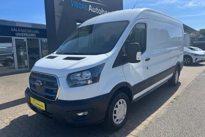 Hvid Ford E-Transit 350 L3 Van fra 2024