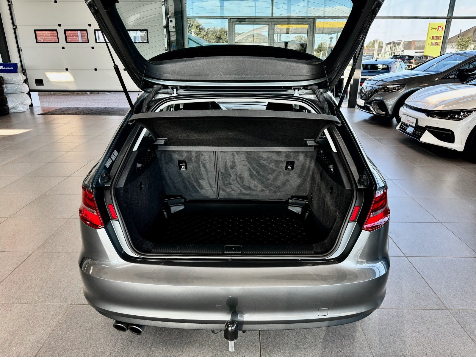 Grå Audi A3 fra 2016