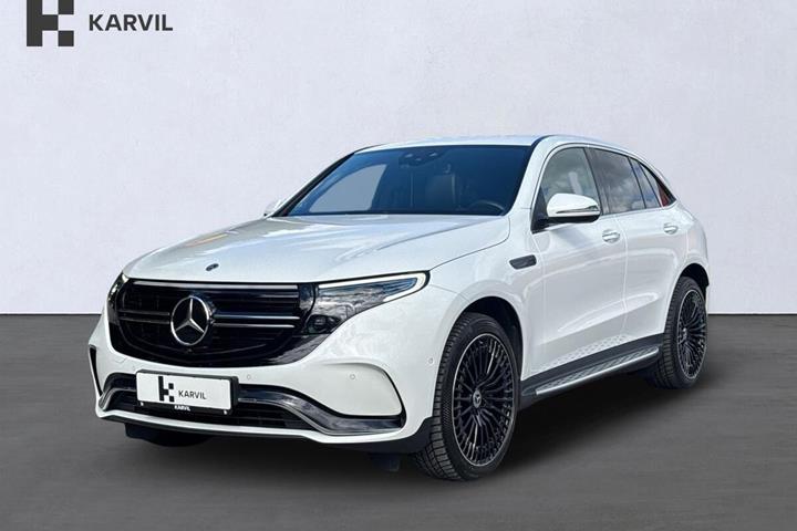 Hvid Mercedes EQC400 fra 2022