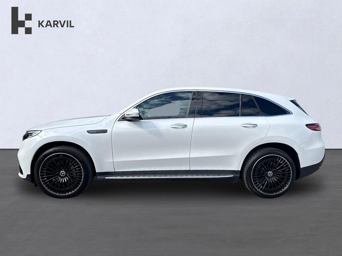 Hvid Mercedes EQC400 fra 2022